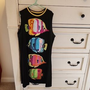 QUEEN OF SPARKLES Black and Yellow Garment